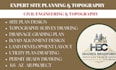 create site plan, grading plan, topography survey and utility plans for ks az ar