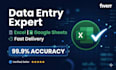 do accurate data entry and PDF to excel conversion