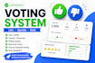 build a voting rating and engagement system