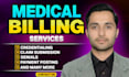 handle medical billing and rcm services including claims, denials, credentialing