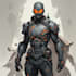 create scifi, fantasy, superhero character design