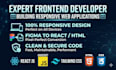 develop modern responsive frontend websites
