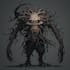 paint sinister horror villain or monster artwork