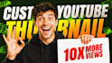design a catchy youtube thumbnail