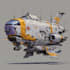 draw high quality spaceship concept