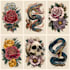 create a flash tattoo neo traditional design
