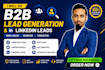 do b2b lead generation and linkedin leads