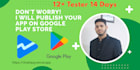 publish your android app on google play with 14 day testing