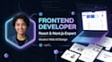 build modern frontend websites with reactjs and nextjs  frontend developer