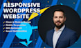design a modern wordpress site