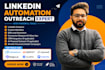 automate linkedin outreach campaigns with automation tools