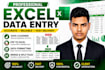 clean, format, merge, split excel data