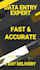 do fast and accurate data entry in excel or google sheets