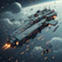 draw high quality spaceship concept