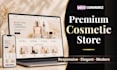 create a modern beauty and cosmetics online store