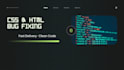 fix CSS and HTML bugs on your website,responsive issues