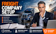 start your freight company with registration compliance and setup
