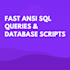 write a custom sql query or optimize your database script