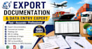provide export documentation and logistics support services