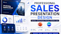 design sales presentation, sales deck, business proposal and presentation deck