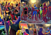 draw a comic book illustration