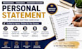 edit and proofread your personal statement or statement of purpose