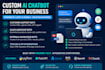 develop an ai chatbot or application