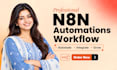 build n8n ai automation agent, ai agent, n8n workflow, or ai workflow automation