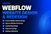 create a modern webflow website for your business
