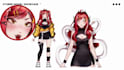 design and rig live2d vtuber model, 2d vtuber model, live 2d vtuber avatar