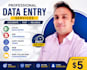 do accurate data entry, copy paste, and excel data entry