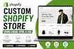 customize your shopify store using liquid HTML and CSS