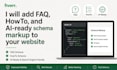 do schema markup and structured data to improve ai visibility