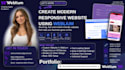 create a modern responsive website using weblium
