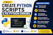do python programming and fix errors