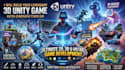 develop unity 2d 3d multiplayer game, VR app, ar experience, fortnite uefn map
