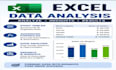 do excel data analysis, cleaning and dashboard creation