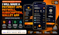 make a payment app, paywall, subscription, wallet app