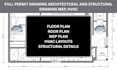 do architectural drawing and structural mep, hvac