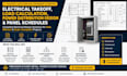 provide electrical takeoff, load calculation, power distribution design
