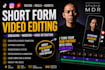 edit talking head or short form your content