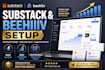 set up substack account, design substack newsletter, beehiiv