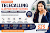 professional telecalling calling and appointment setting