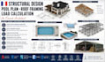 do structural design pool plan roof framing load calculation as french architect