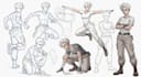 draw sketches with your character