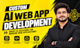build ai web app, ai saas platform or openai chatbot for your website