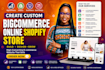 design bigcommerce online store woocommerce nopcommerce website developer online