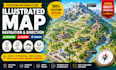 design custom interactive illustrated navigation direction mountain religion map