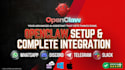 setup openclaw ai agent with full automation