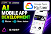 do ai mobile app development app developer flutter react native ai app creation